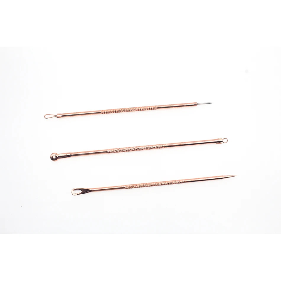 ULECHQING 5 шт. из металла для удаления угрей набор инструментов Профессиональный