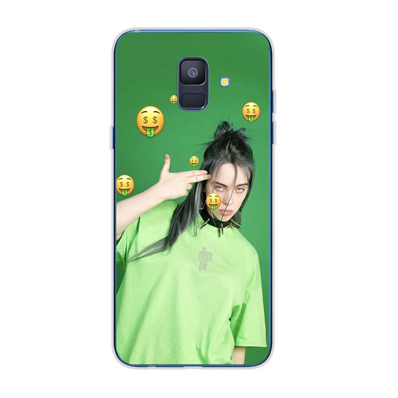 Ciciber чехол для Samsung Galaxy J 8 7 6 5 4 3 2 1 Europe Pro Core Prime mini 2016 2017 2018 телефона мягкий TPU Billie eilish