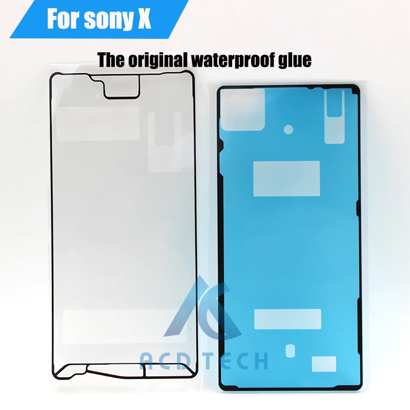Оригинальный 2 шт./компл. водонепроницаемый клей для SONY X F5122 передний/задний