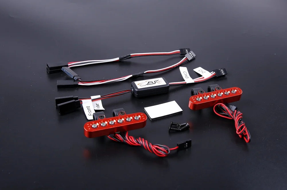Комплект задних фар CNC светильник base 87098 для l/5 rc car losi 5ive t rovan lt|Детали и аксессуары|