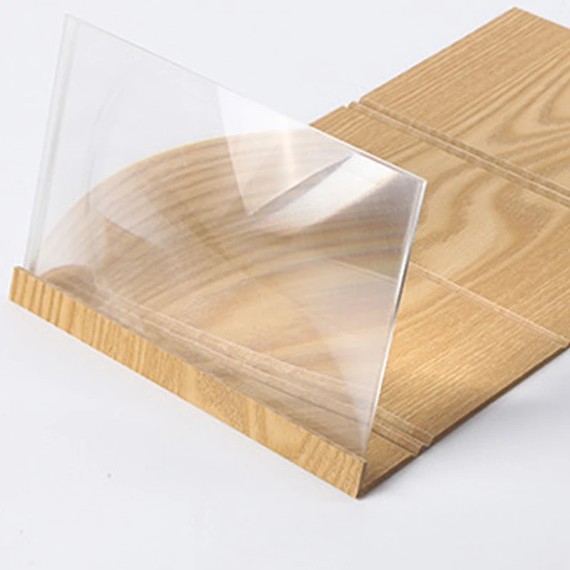 Стереоскопический усилитель 12 дюймов настольный деревянный Кронштейн мобильный