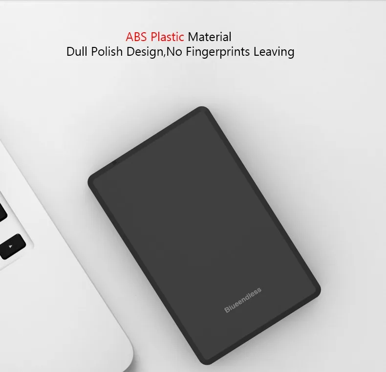 Внешний Мобильный HDD 2000G HDD или 64G/128G/256G SSD USB3.0 Жесткий драйвер пластиковая коробка для переноски sata III 6 Гбит/с 2,5 ''жесткий диск