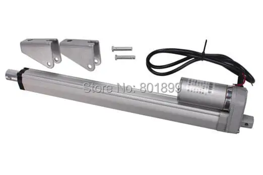 Низкая Шум электрический линейный привод 12 В Двигатели постоянного тока 300 мм ход