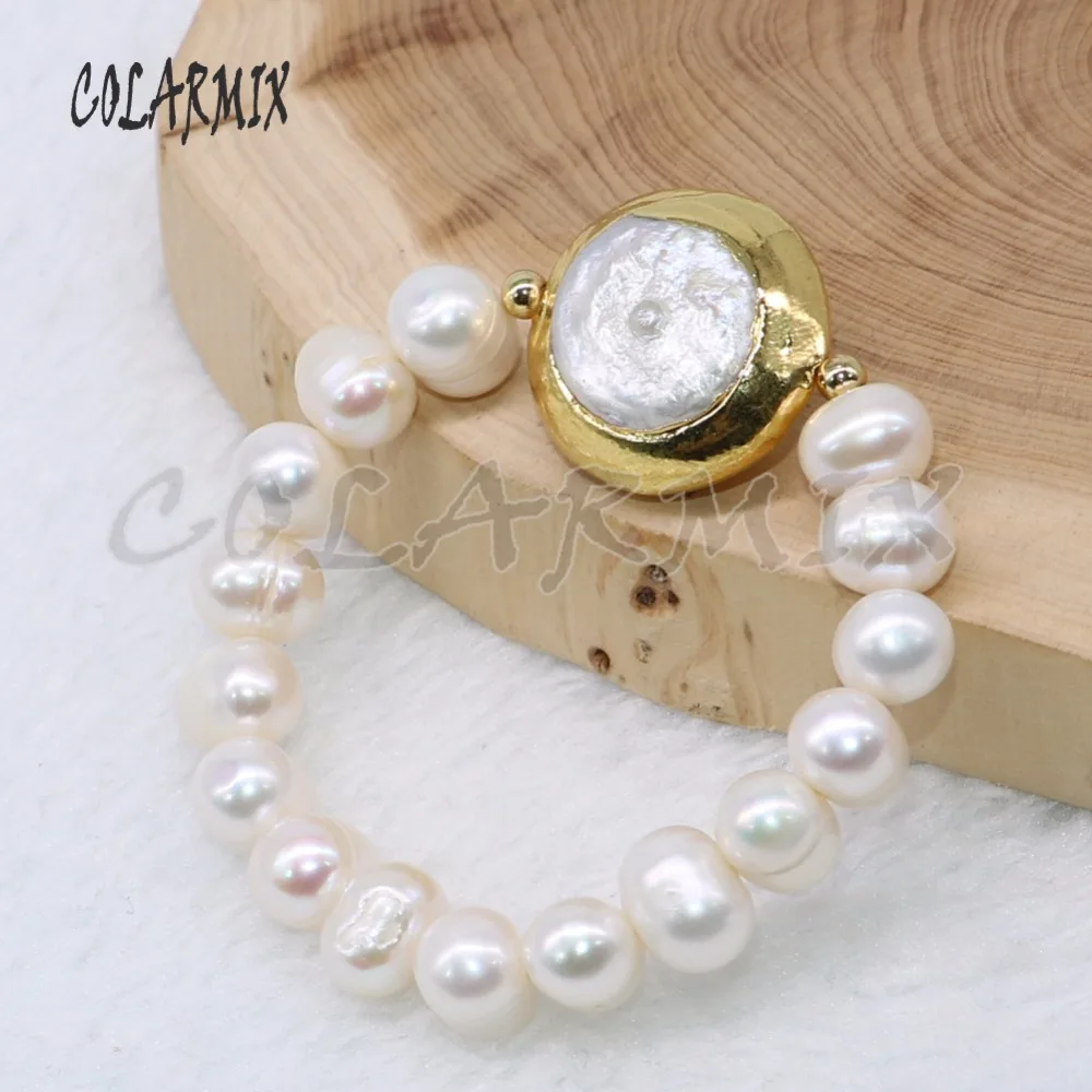 5 шт. жемчужные браслеты из бисера жемчужная цепочка регулируемый ретро браслет