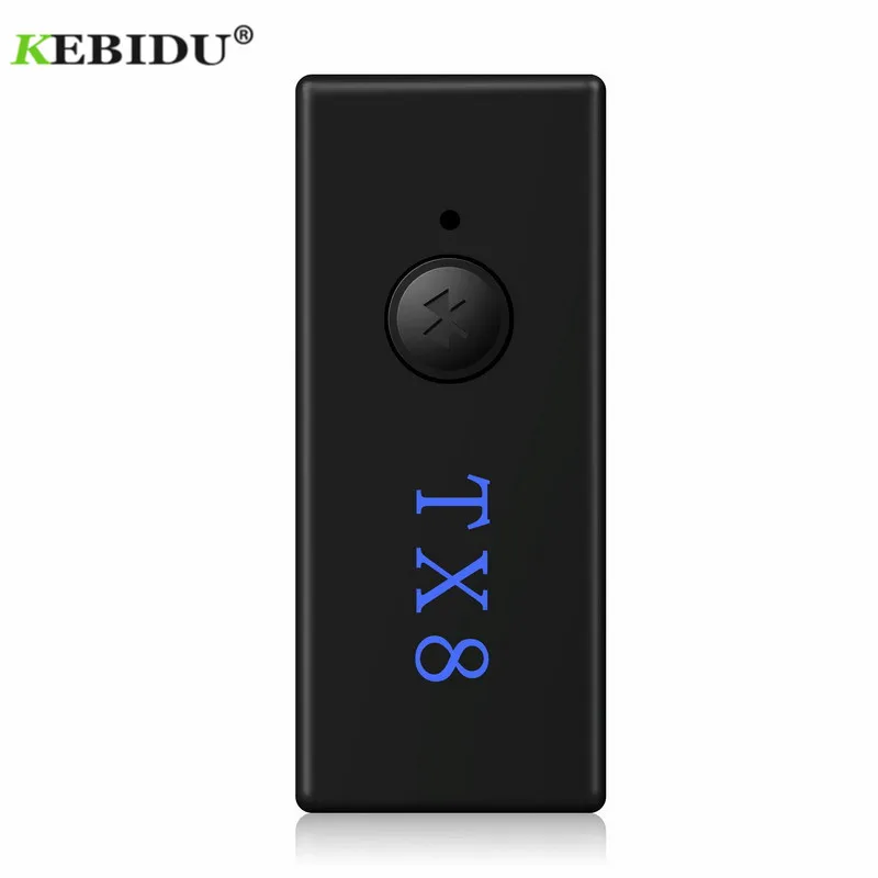 Kebidu Bluetooth передатчик приемник адаптер TX8 3 5 мм беспроводной аудио ТВ Беспроводной