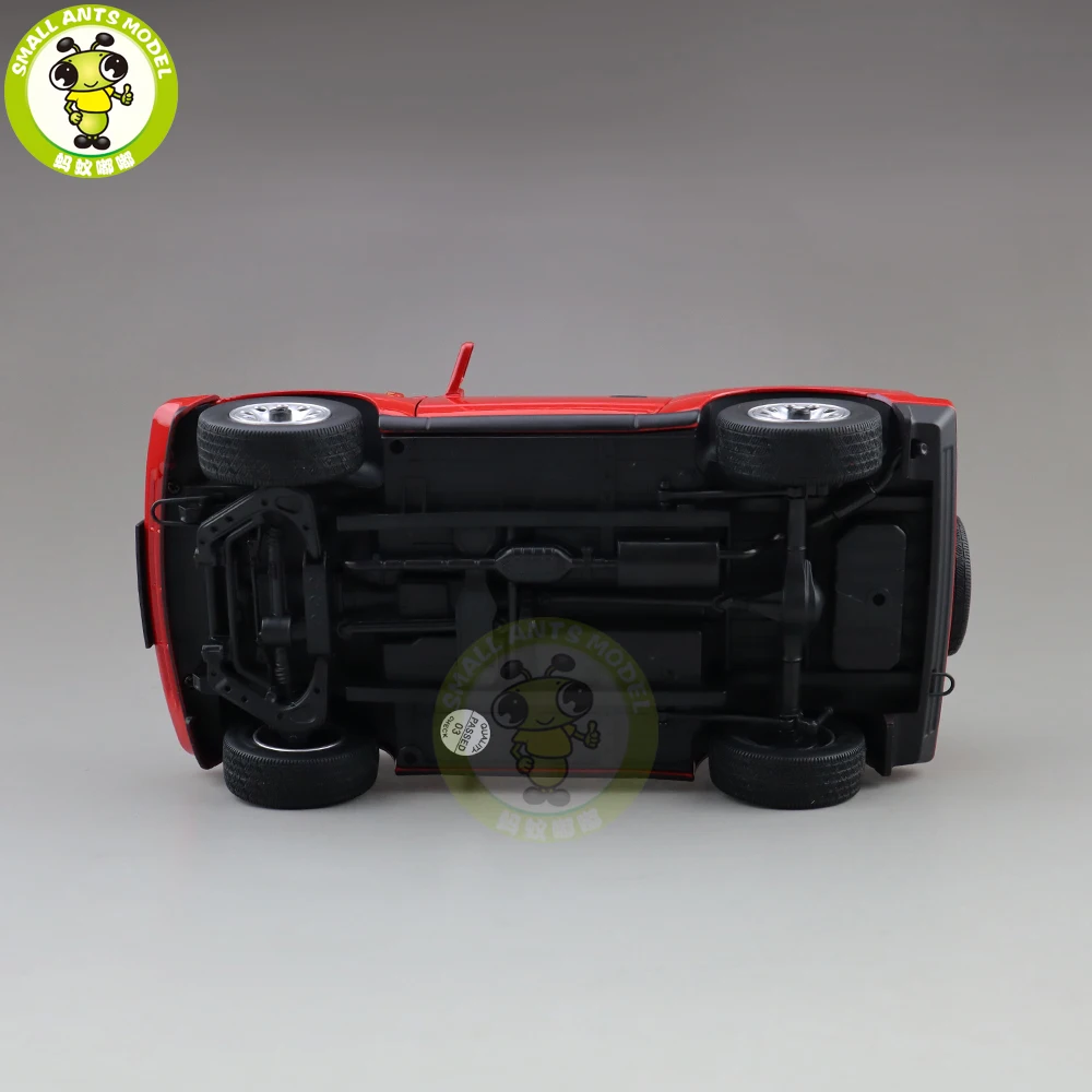 1/18 DORLOP Suzuki Vitara Escudo левосторонний диск Diecase модели автомобилей игрушки Детские подарки для мальчиков девочек красного цвета