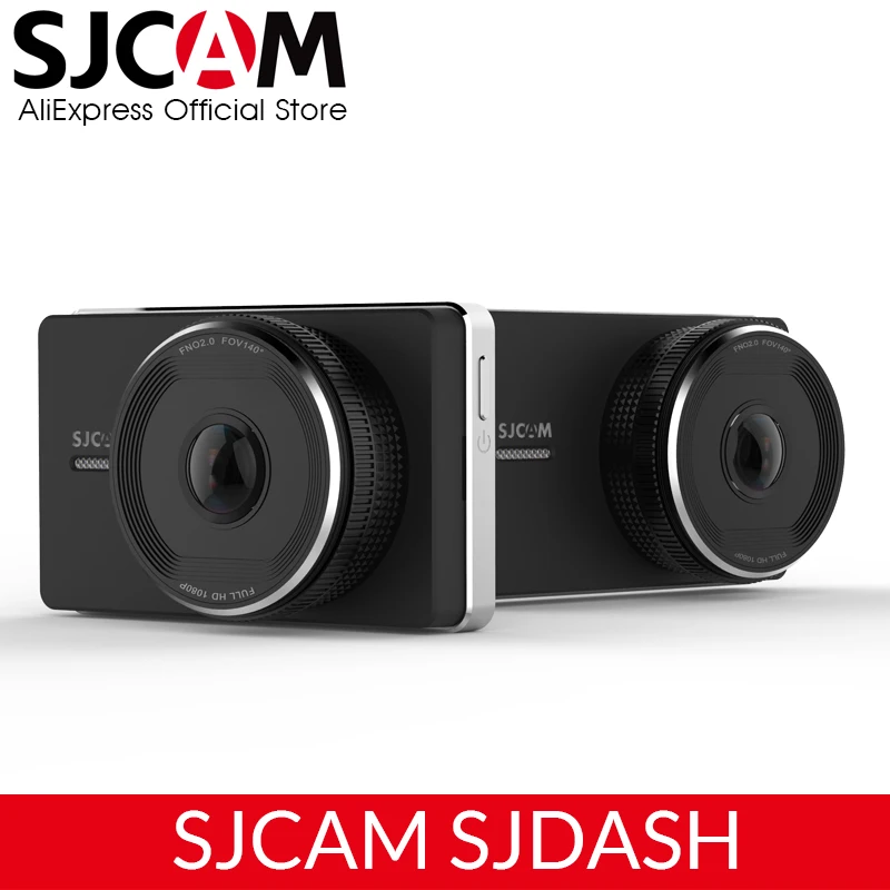 Автомобильный регистратор SJCAM SJDash DVR 1080P 140 градусов умный видеорегистратор 3 0