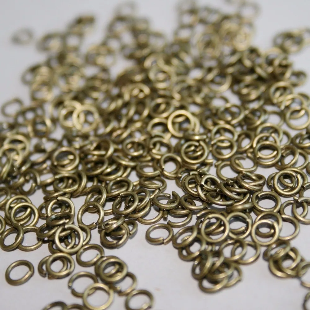

[wamami] 10g Bronze Colour Metal Open Jump Ring For BJD Necklace Bracelet Diy Accessory