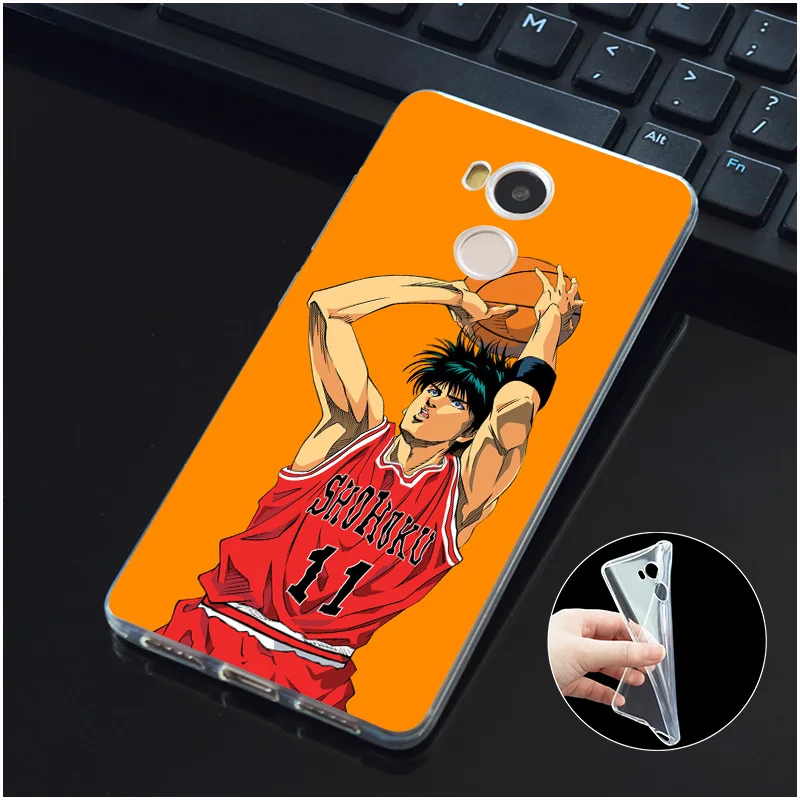 DREAMFOX M554 Slam dank Sailor Moon Мягкий силиконовый чехол из ТПУ для Xiaomi Redmi Note 3 4 5 Plus 3S 4A 4X 5A Pro