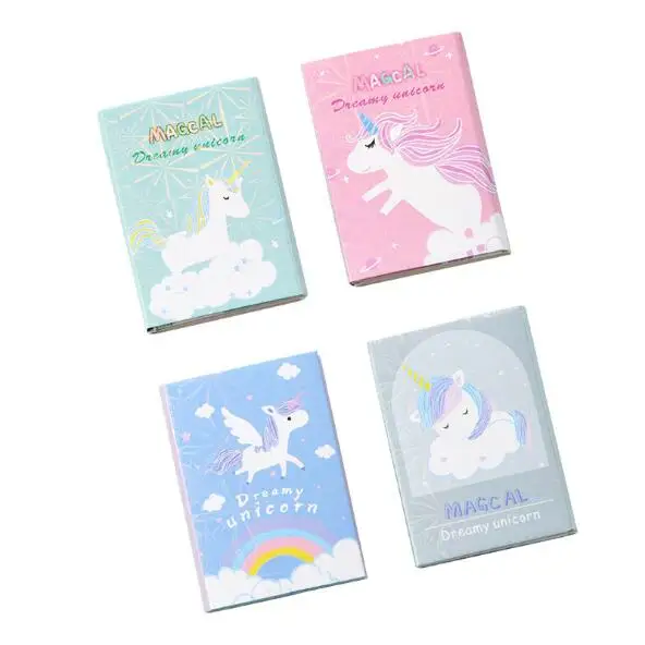 1 Набор 6 в серия Карманный Kawaii Единорог Сделай Сам Скрапбукинг Стикеры для