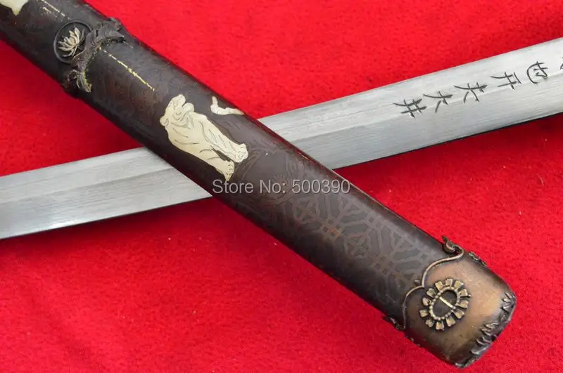 W2200 японская фотобумага с лезвием из дамасской стали|scabbard|scabbard sword |