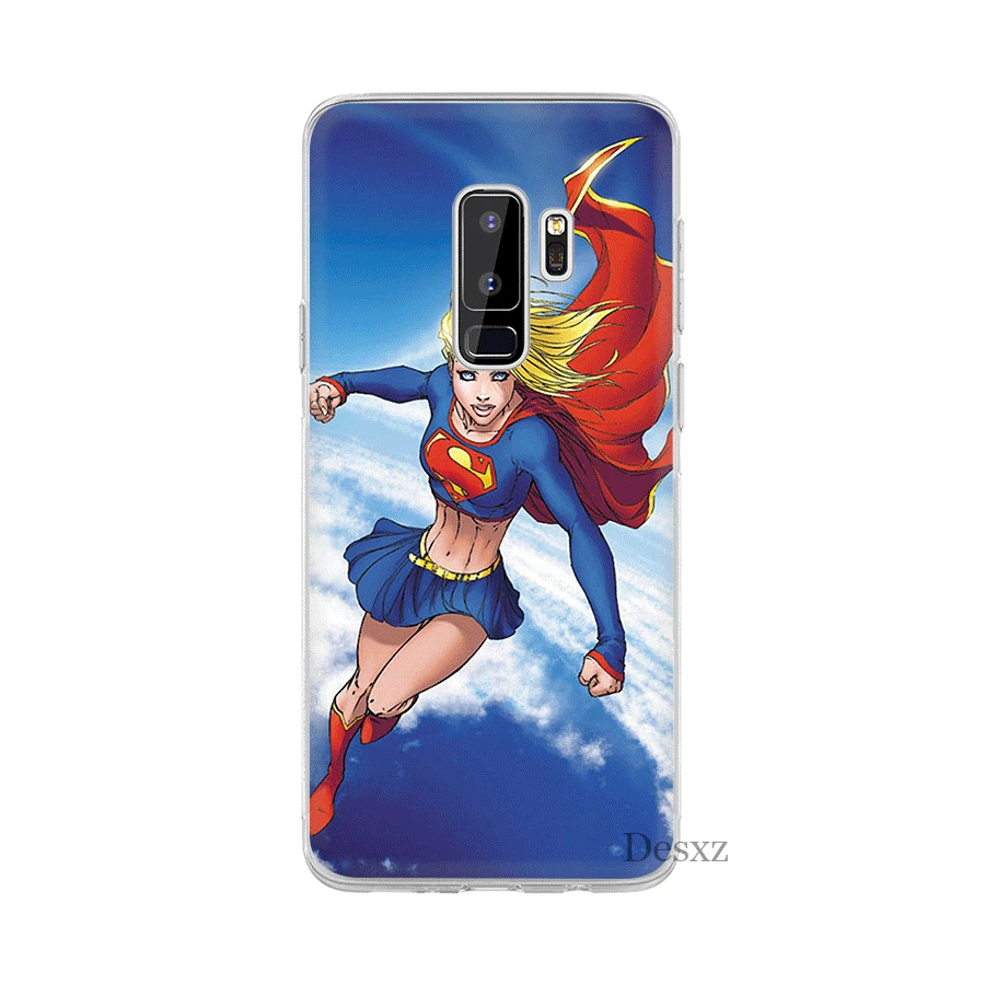 Чехол Wonder Woman Comics для Samsung S3 S4 S5 S6 S7 Edge S8 S9 S10 Plus S10e Note 8 9 Жесткий | Мобильные телефоны