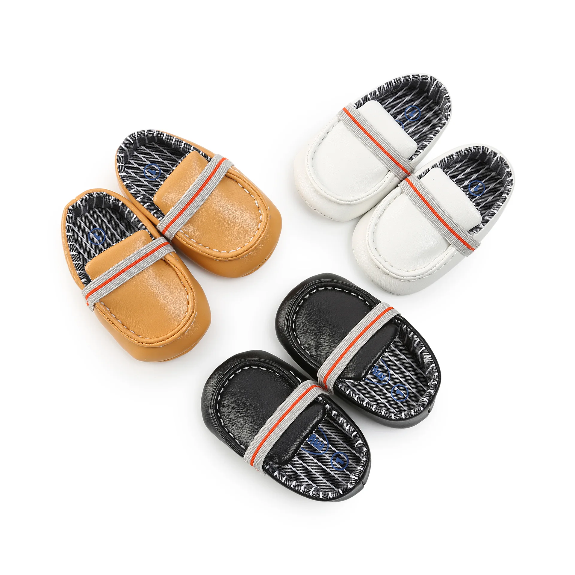 Fashion 2018 Lovely Cool PU Leather Baby Shoes Soft Bottom Infants Boys Girls Crib Toddlers First Walkers |