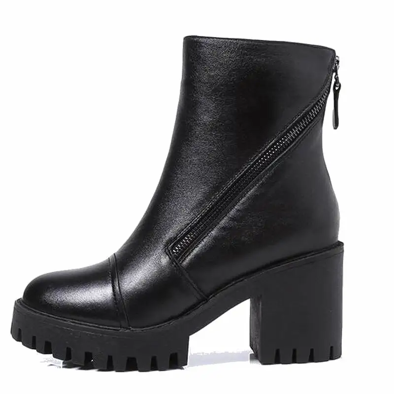 Женские зимние сапоги из натуральной кожи размеры 34 40|Зимние сапоги| |