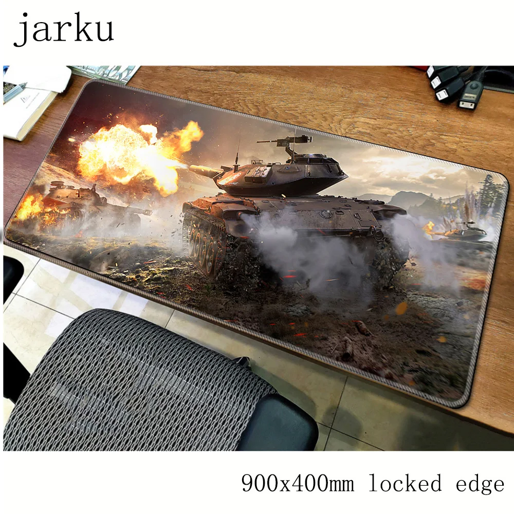 Коврик для мыши world of танки компьютерный геймерский коврик большой