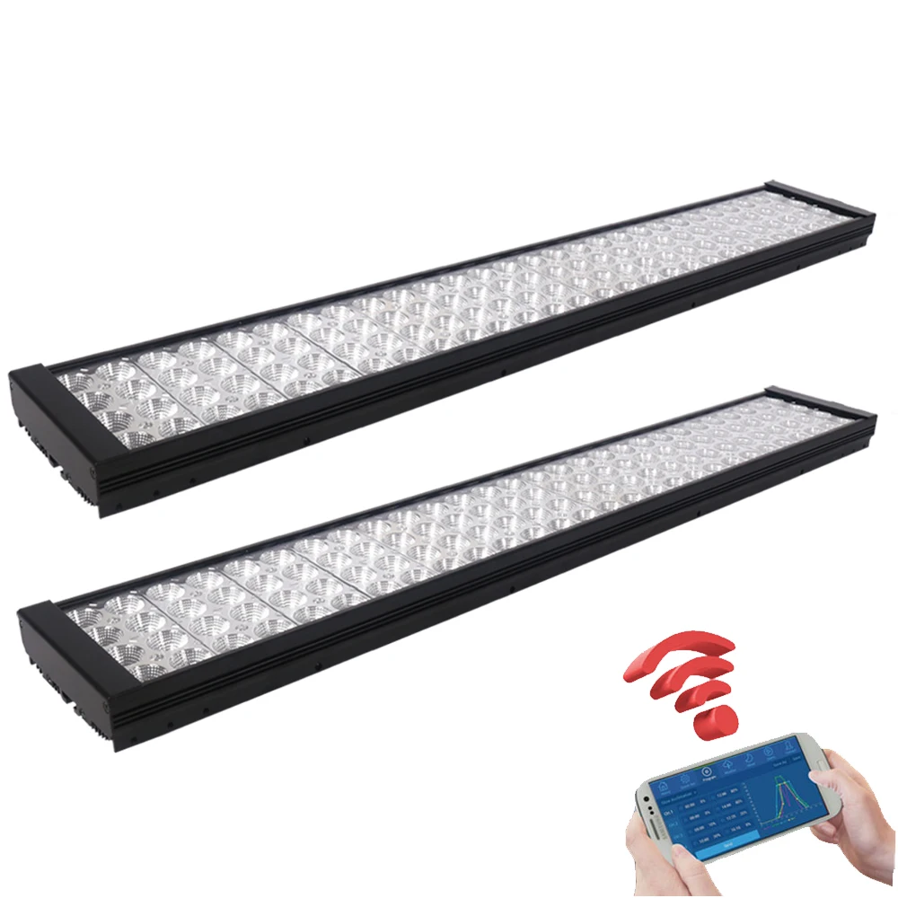 2 шт. панели аквариумные светодиодные лампы для морской воды LPS SPS коралловые