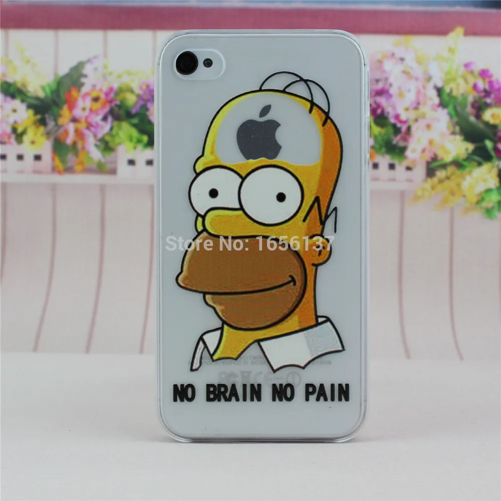 Чехлы для Apple iphone 4S 4 чехол iPhone4S/4 Белоснежка Анна Русалка Ариэль Золушка девочек 1