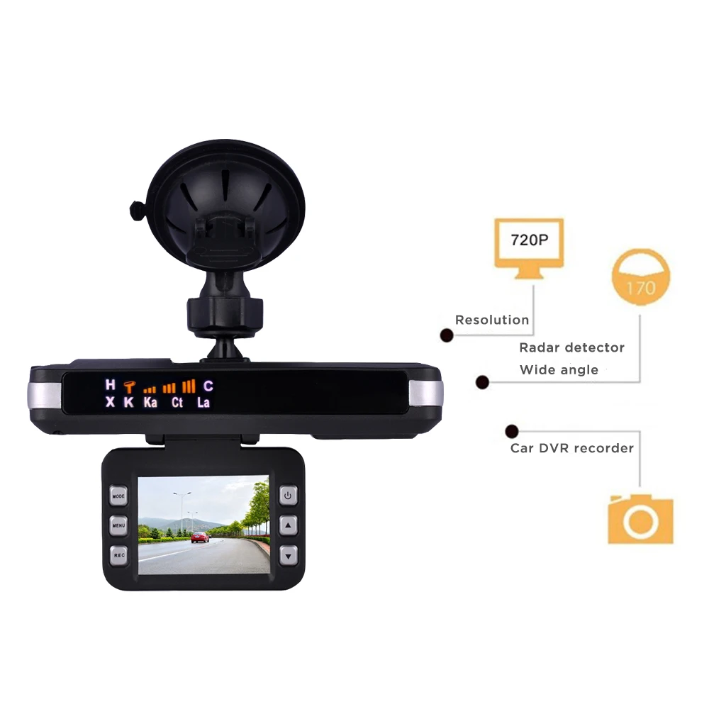 Luturadar Модернизированный автомобиль радар-детектор DVR камеры анти полиции