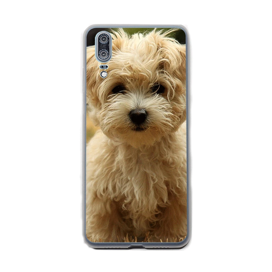 Чехол для телефона I Love Мальтийская болонка huawei P8 P9 P10 P20 P30 Lite Pro P смарт мягкие