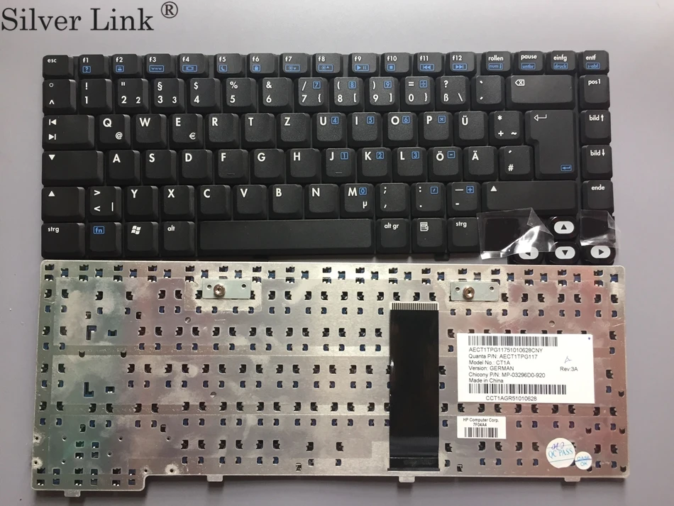 GR немецкая клавиатура для ноутбука HP Pavilion dv1000 черная layout | Компьютеры и офис