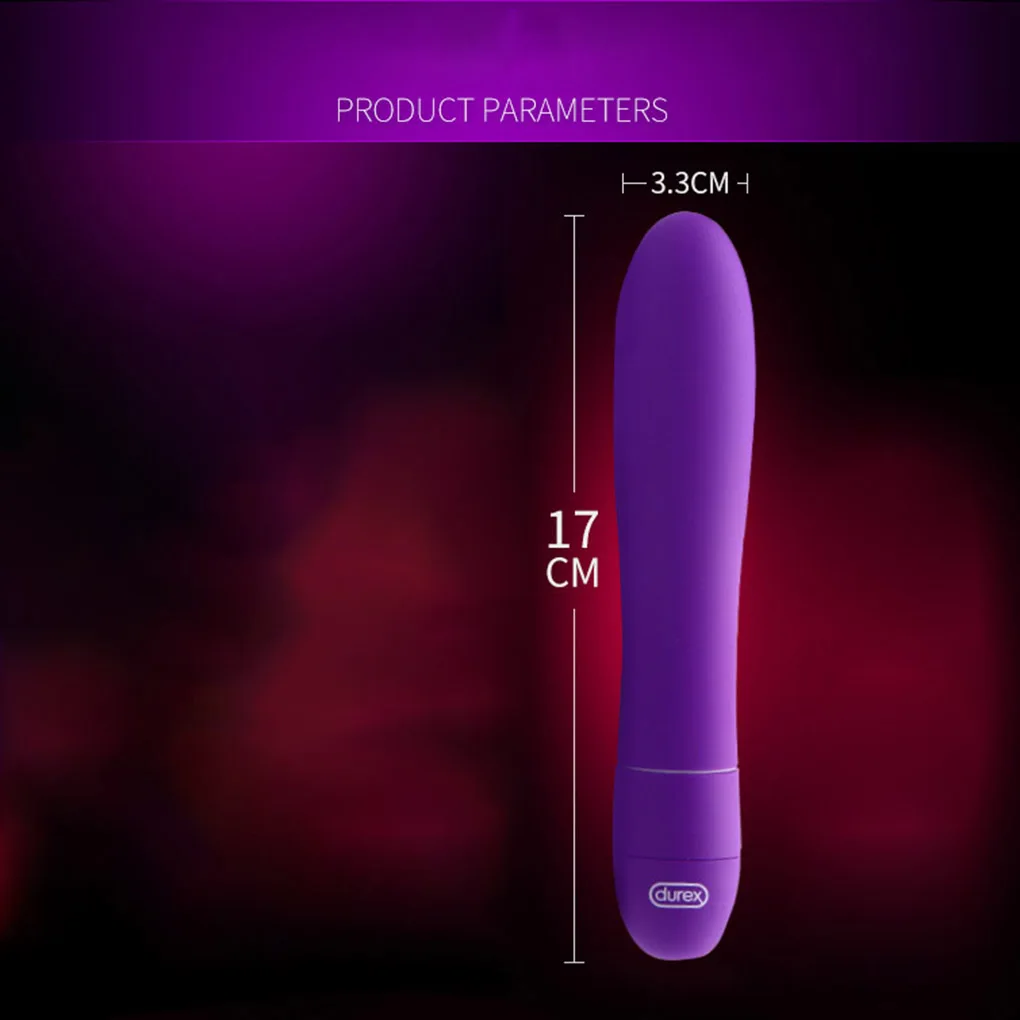Durex вибратор многоскоростной Водонепроницаемый G Spot AV палочка вибромазавр femme