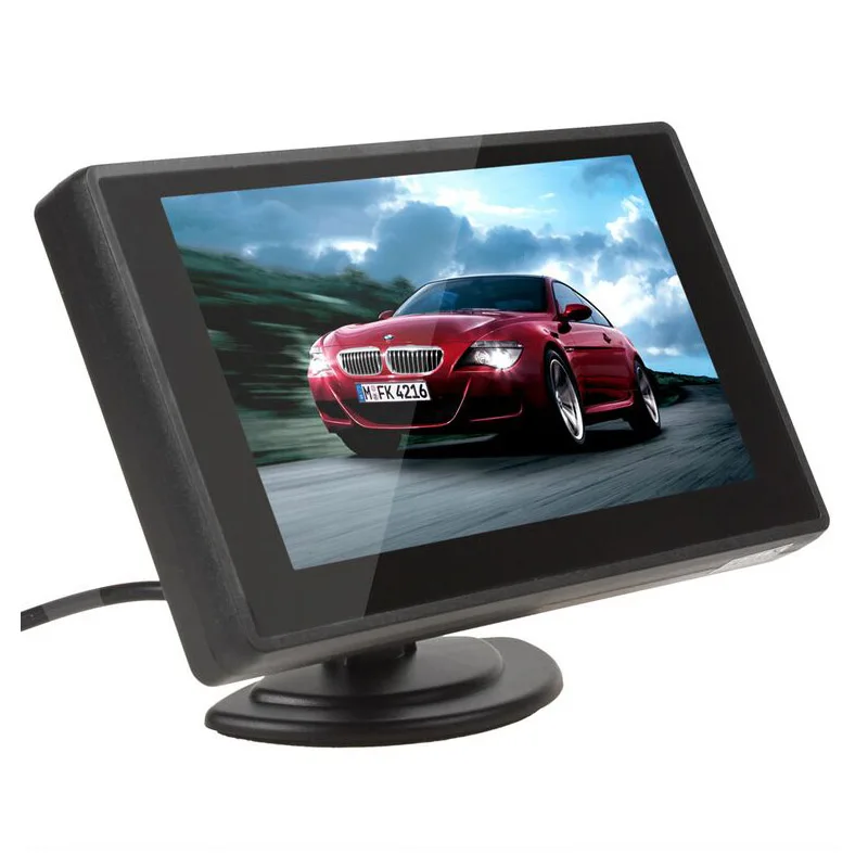 XYCING 4 3 дюймовый автомобильный TFT ЖК-монитор монитор заднего вида + E350 ночное