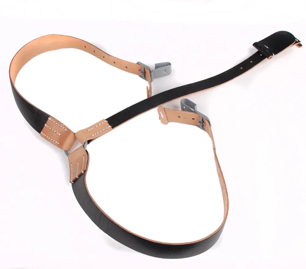 WW2 немецкая Люфтваффе LW кожаный Y ремень ремни STRAPS максимальный вем нагрузки
