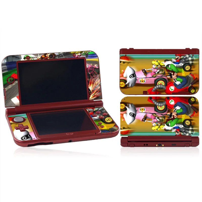 Защитная виниловая наклейка Mario для Nintendo New 3DS XL и LL на консоль|stickers for|stickers
