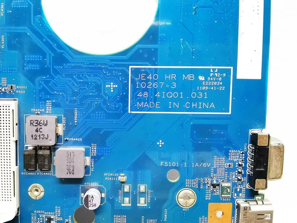 Оригинальный Для ACER 4750 Материнская плата ноутбука GT540M 1 ГБ 10267 3 48.4IQ01.031 испытанное