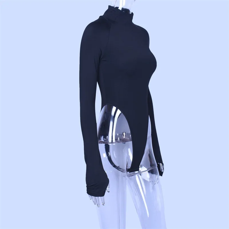 

Catsuit Broadcloth Sexy Bodysuit Vadim Top Straight Cotton Body Feminino Free Shipping 2021 New Trend Jumpsuit Women