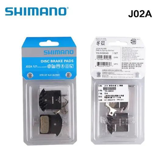 SHIMANO J02A/J04C резиновые Тормозные колодки с охлаждающими плавниками подходят DEORE