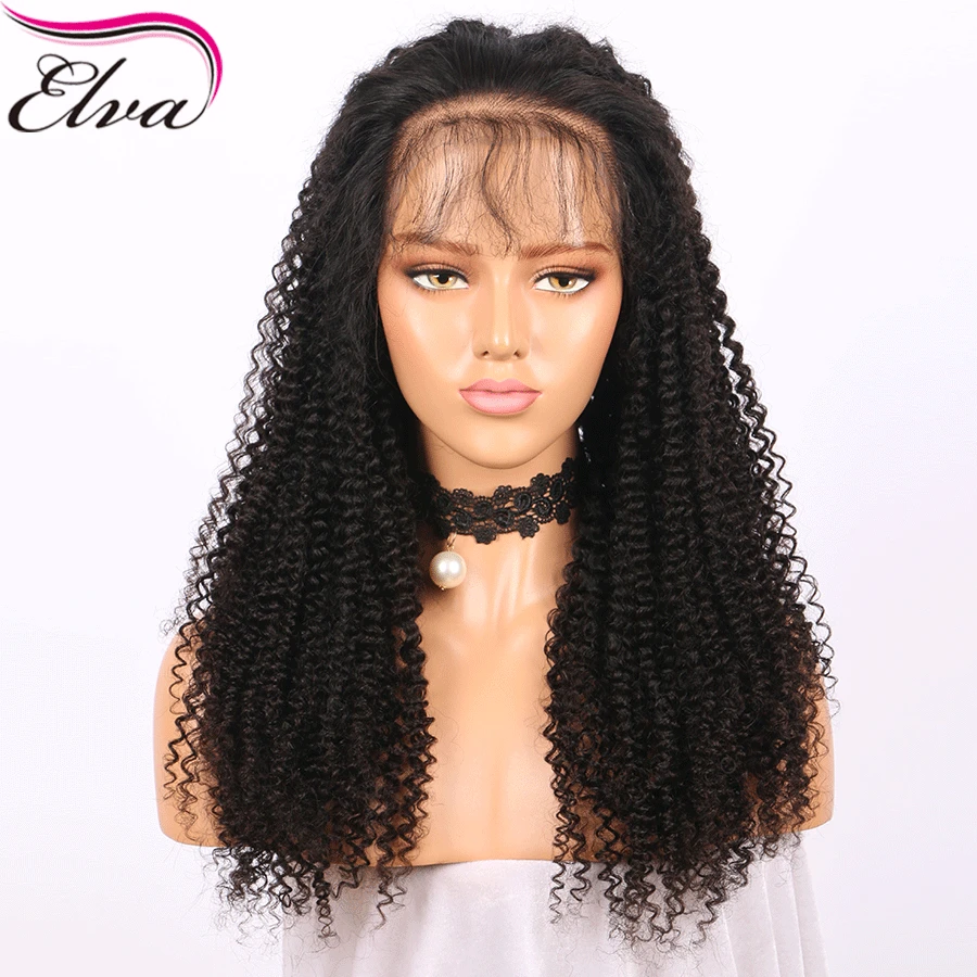 180% плотность 360 кружева фронтальной парик с волосы младенца бразильские