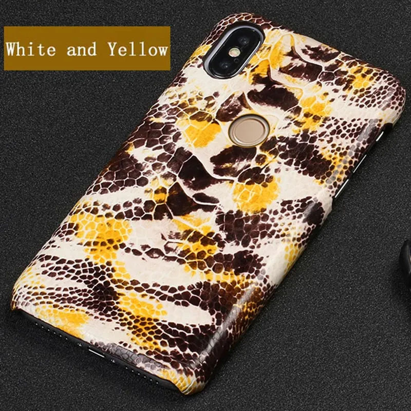 White and Yellow Страусиной кожи ног чехол для телефона чехол для Xiaomi mi 5 6 8 SE A2 6X Max 2 3 mi x 2S Note 5 случай для Redmi Примечание 4 4X5, 7, 8, 5 Plus кейс на заднюю панель - Цвет: White and Yellow