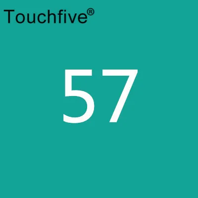 57 TOUCHFIVE опционально цвет соответствия искусство маркеры Кисть ручка эскиз на спиртовой основе маркеры двойная головка манга ручки для рисования товары для рукоделия - Цвет: 57