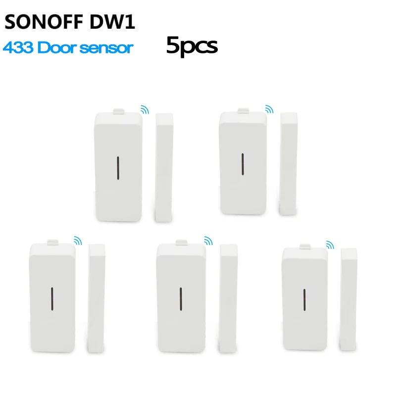 Датчик сигнализации для двери и окна Sonoff DW1 беспроводная автоматизация