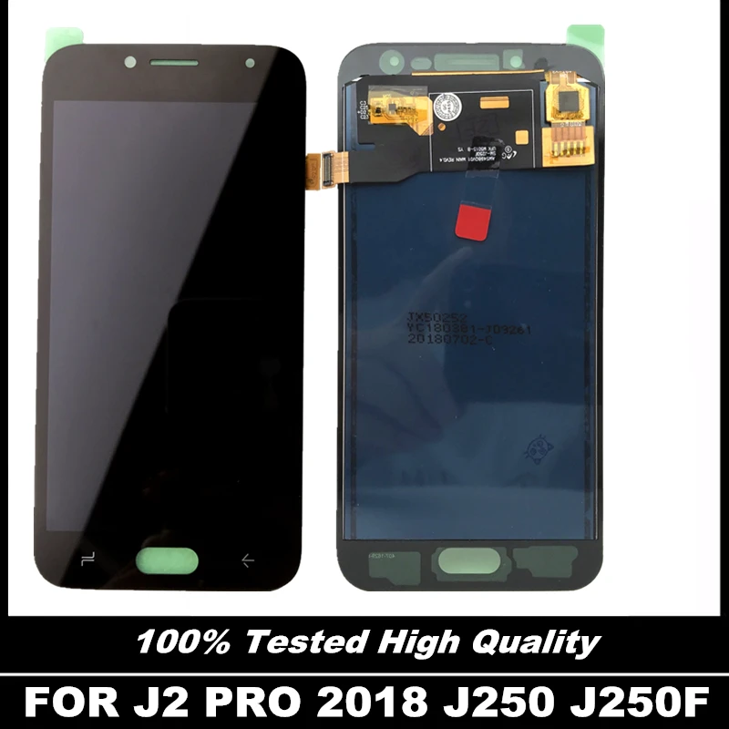 Сенсор J250H ЖК-дисплей для samsung Galaxy J2 pro 2018 J250 J250F J250M телефон кодирующий