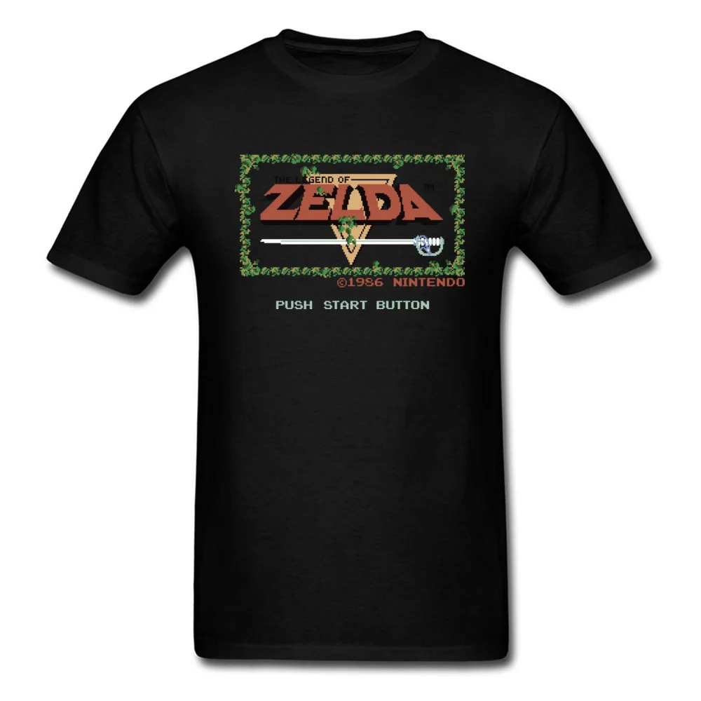 Фото Футболка Legend of Zelda винтажная черная футболка для геймера топы футболки игр
