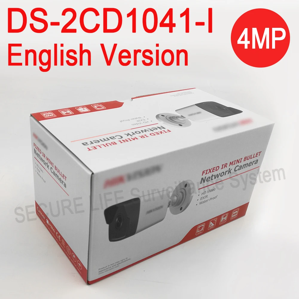 Камера видеонаблюдения H.264 + 4 МП мини камера английская versionDS 2CD1041 I замена DS 2CD2032F