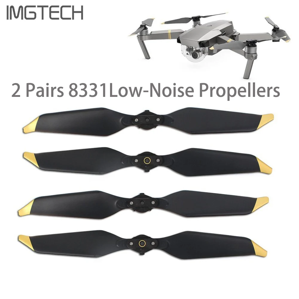 

2 Pairs For DJI Mavic Pro Platinum 8331 Low-Noise Quick-Release Propellers for DJI Mavic pro / Mavic pro Platinum