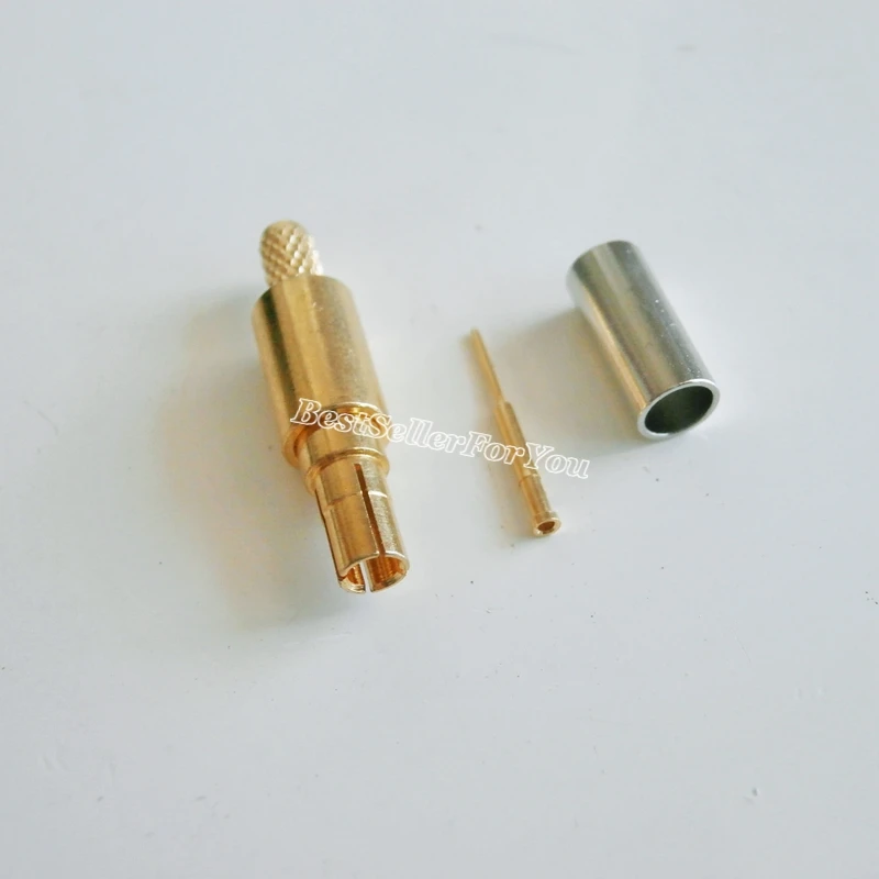 Прямой обжимной разъем CRC9 для коаксиального кабеля RG316 RG174 RG178|connector crimp|connector