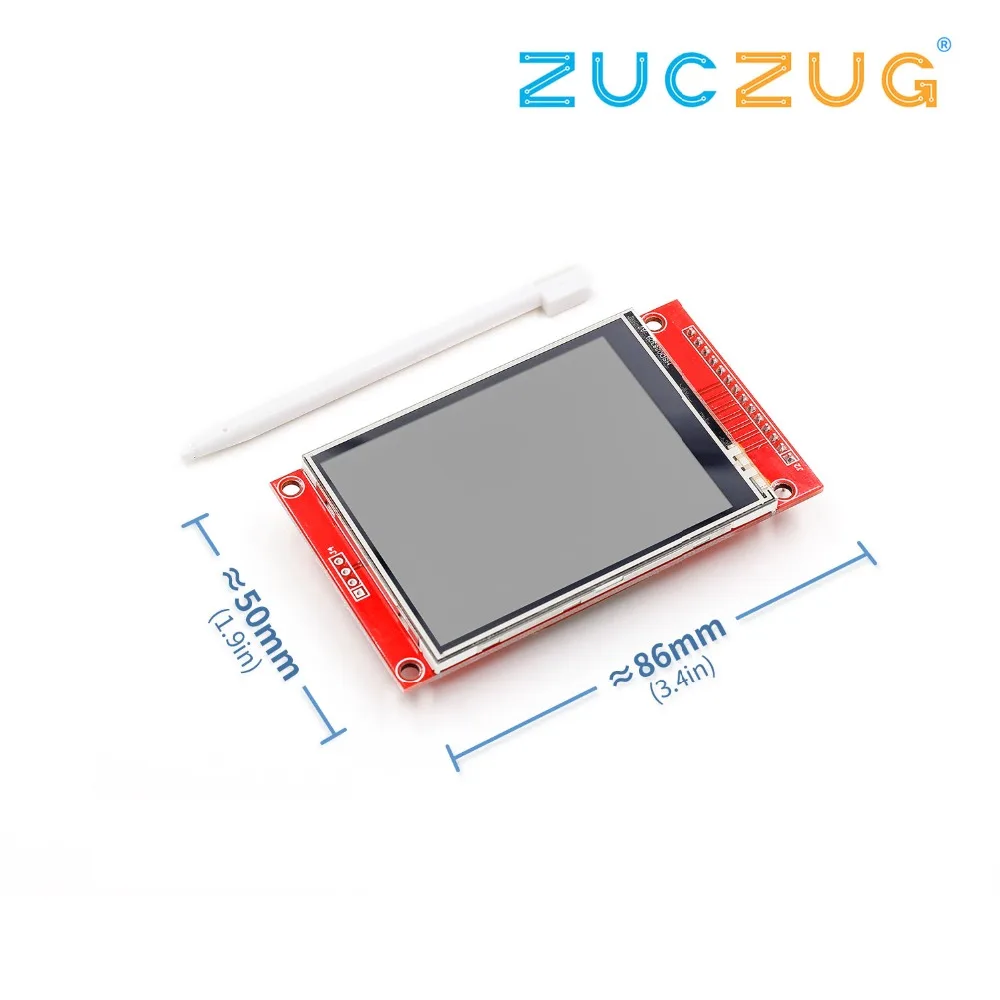240x320 2 8 &quotSPI TFT LCD Сенсорная панель модуль последовательного порта с PBC ILI9341 дюймов