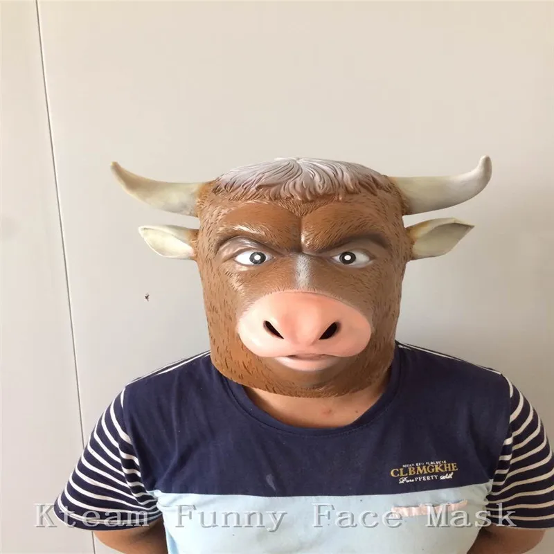 Высший сорт 100% латексные маски для Хэллоуина животных маска косплея аксессуар