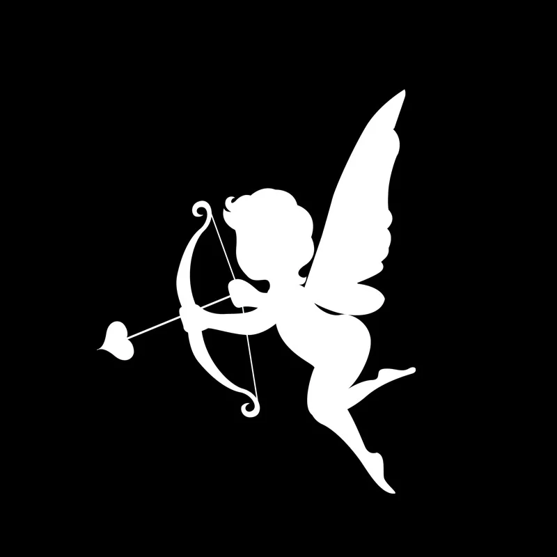 YJZT 10 6*13 4 см лучник Baby Angel Shot You крутой дизайн автомобиля Наклейка Виниловая