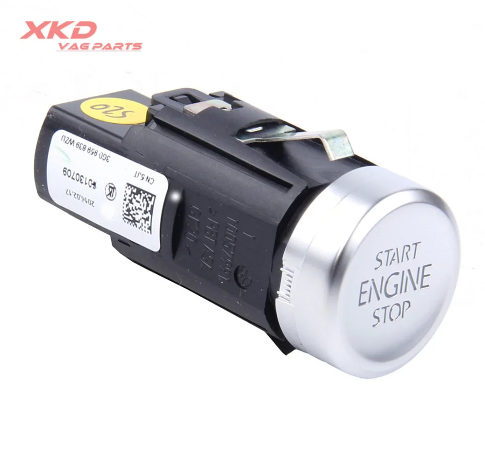 LHD Start Stop переключатель для VW Passat 15-17 3GD959839WZU 3GD 959 839 WZU 3G1 959 839 WZU