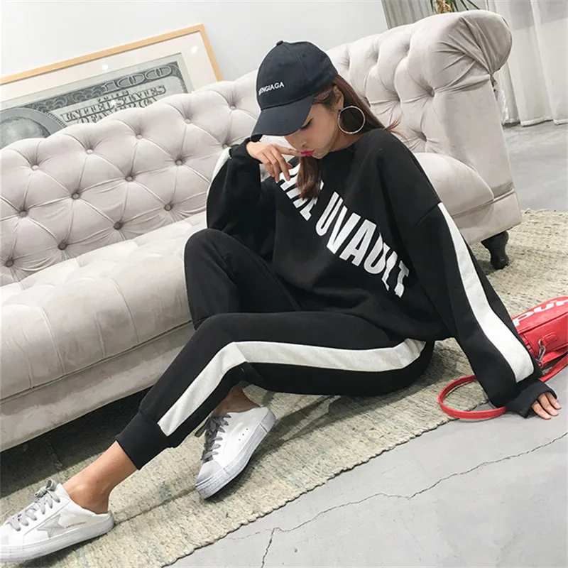 Новая Корейская версия осень-зима женская одежда плюс Размеры Сгущает Свободные