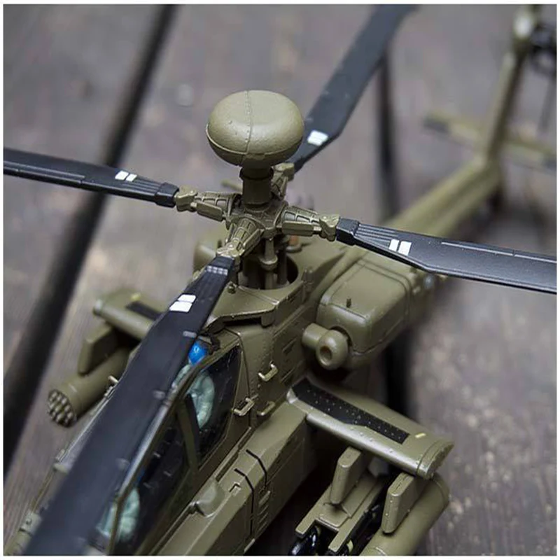 Prenoy военный сплав модель самолета истребитель AH 64D нами перевозчика Apache