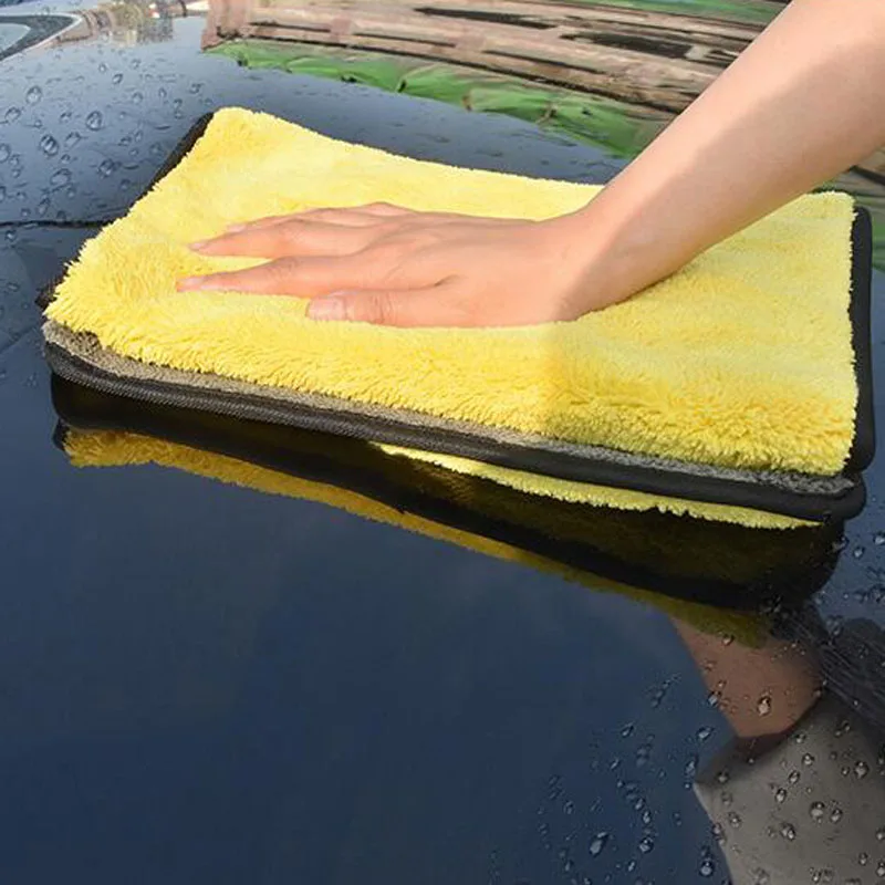 Полотенце из микрофибры для мытья автомобиля 30*30 см | Автомобили и мотоциклы