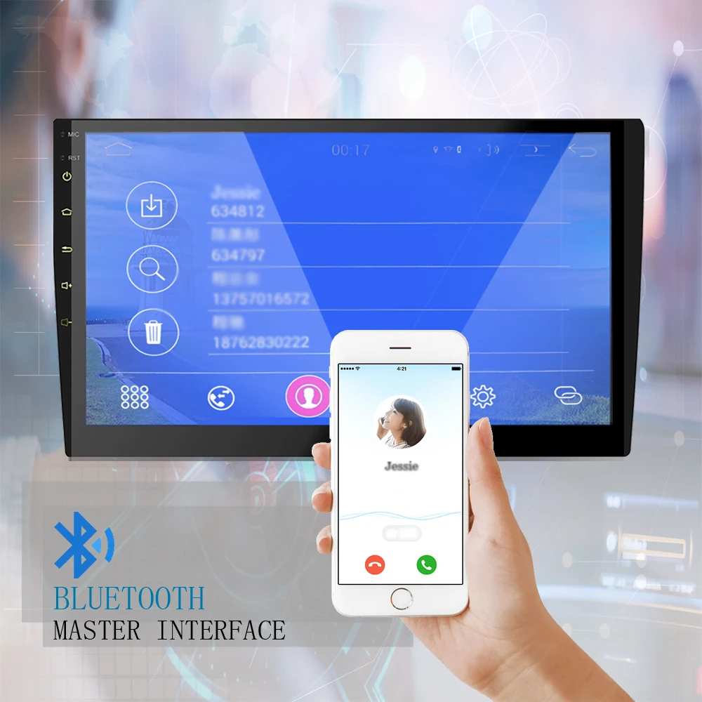 AMPrime10.1 ''Автомобильный CD/DVD плеер 2 din Android автомобильный мультимедийный плеер Wifi сенсорный экран Аудио Стерео gps навигация Авторадио
