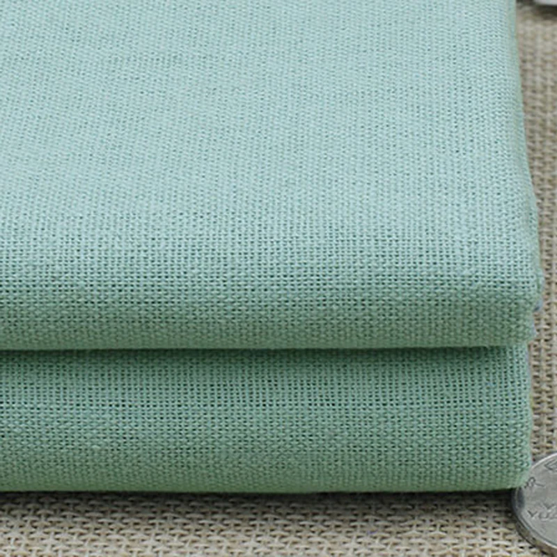 100*140 см Aqua Blue Лоскутная льняная хлопчатобумажная ткань для фотографий|linen shirts for