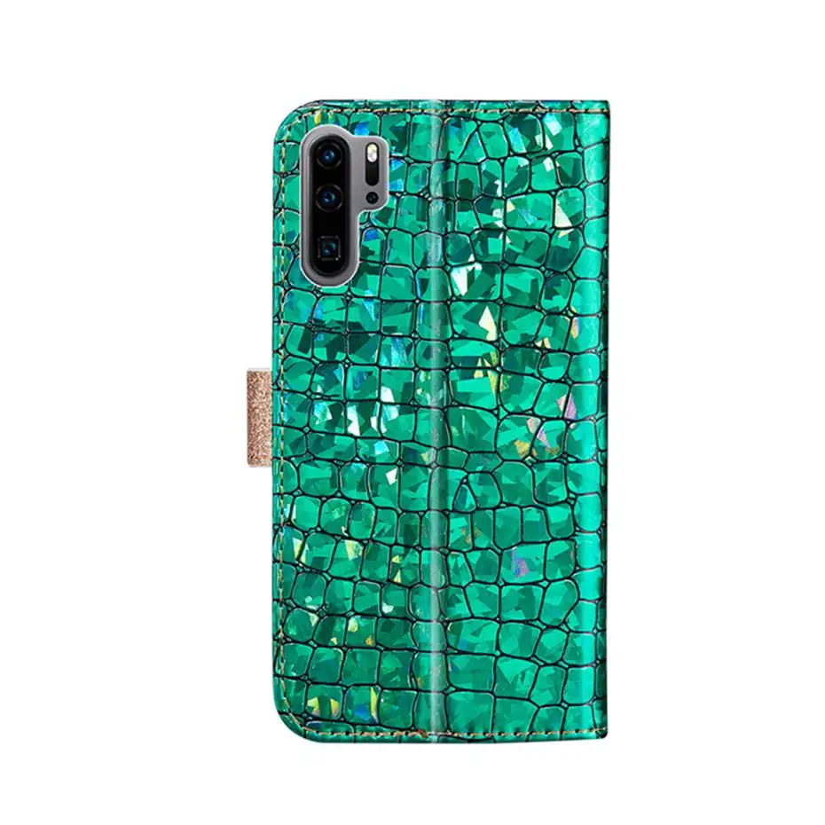 Блестящий флип-чехол для huawei P30 P20 Pro Mate20 Lite Nova 3i кожаный чехол для huawei P smart Y5 Y6 чехол